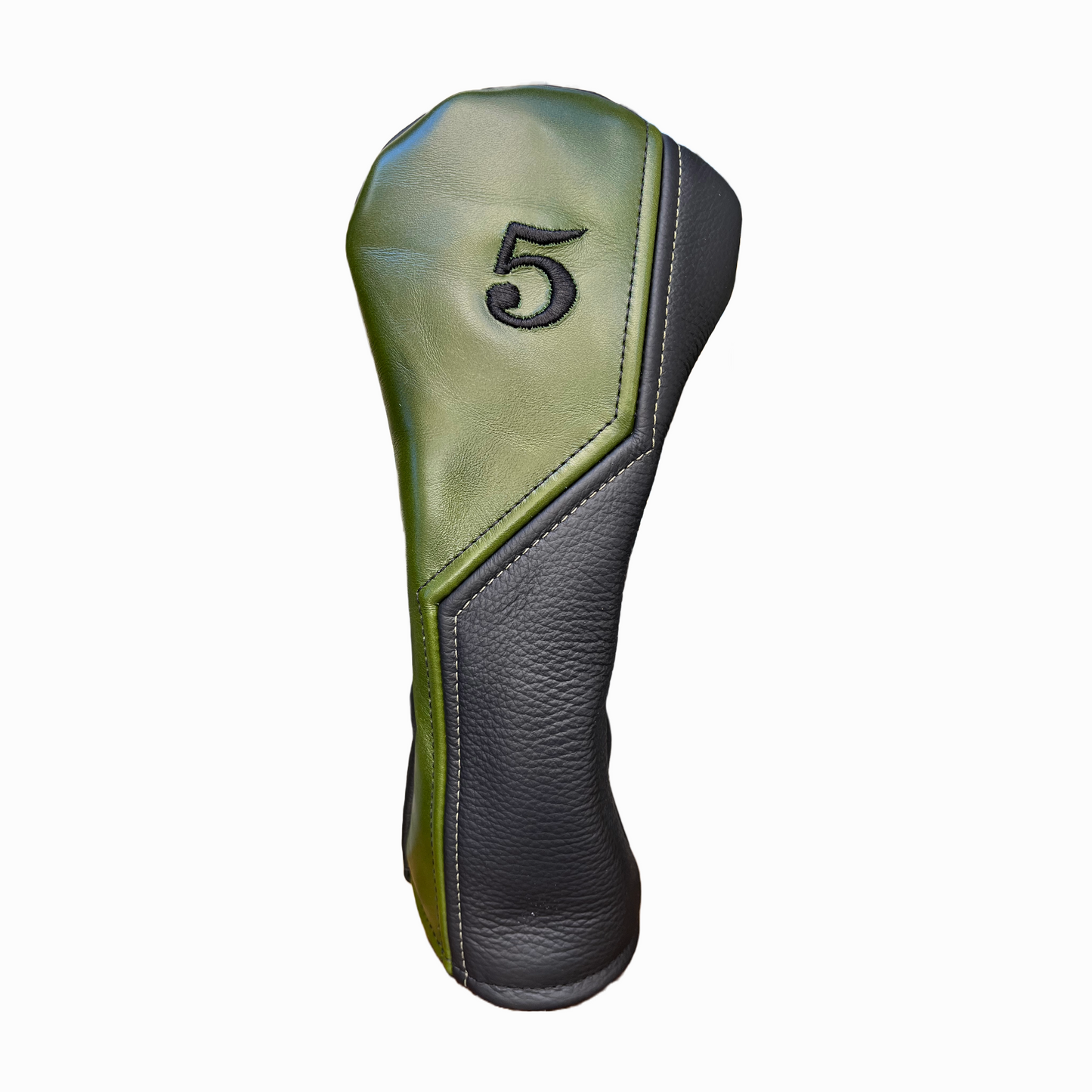 Smooth Emerald with Pebbled Black Leather 4-Piece Set