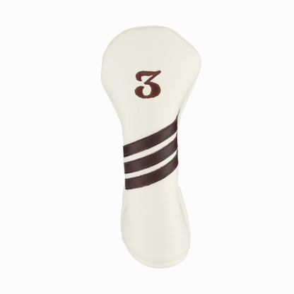 Limited Edition - Smooth White with Dark Chocolate Leather 4-Piece Set