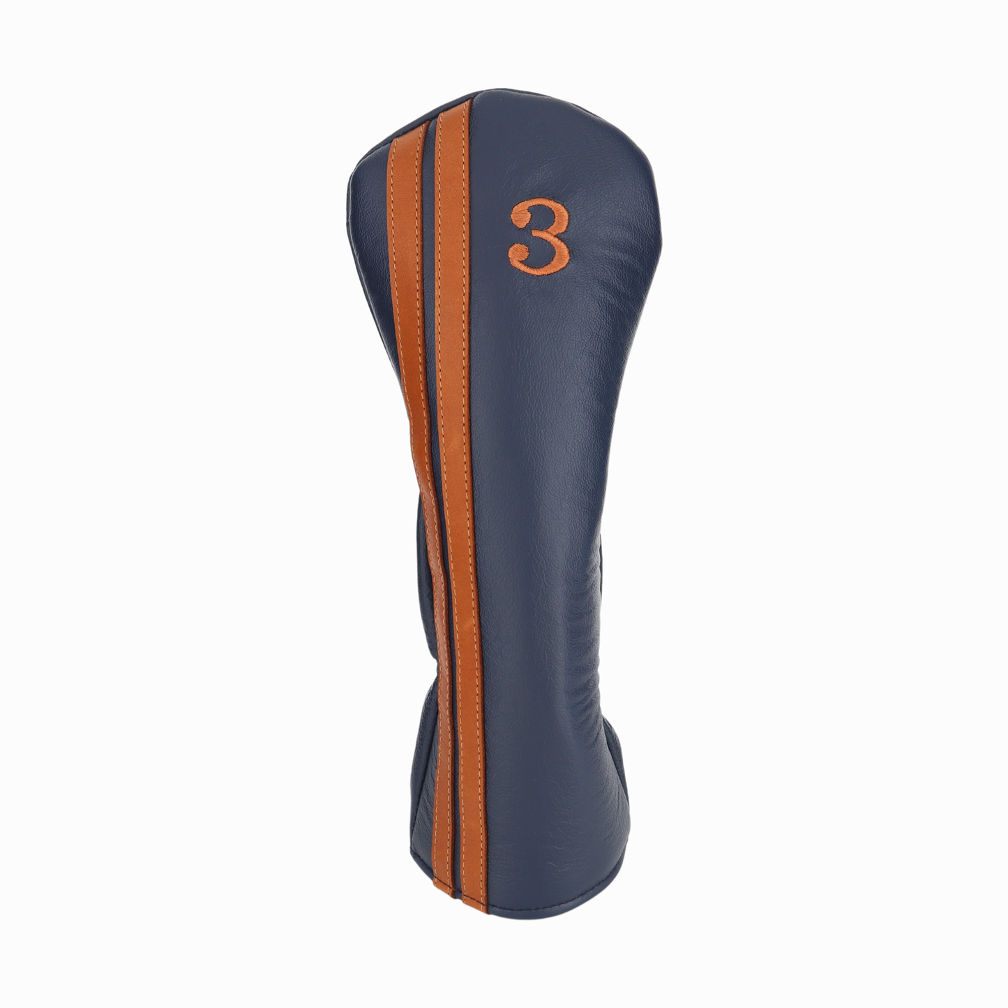 British Tan with Matte Navy Leather