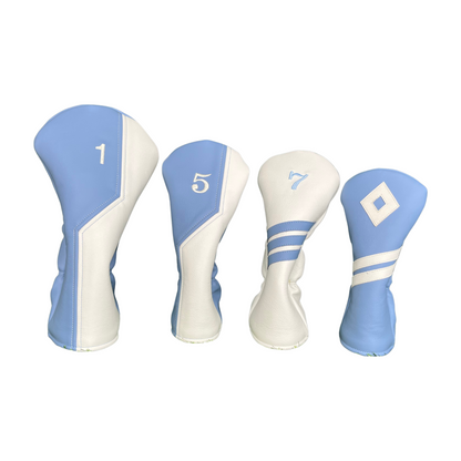 Powder Blue with Smooth Marshmallow Leather