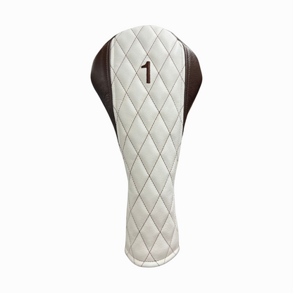 Limited Edition - Dark Chocolate and Smooth Marshmallow Leather Quilted 4-Piece Set