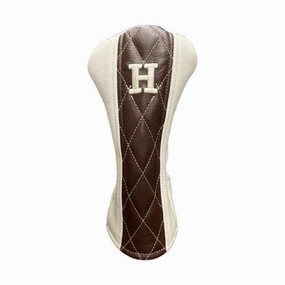 Limited Edition - Dark Chocolate and Smooth Marshmallow Leather Quilted 4-Piece Set